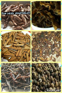 Collection of Dried Vegetables