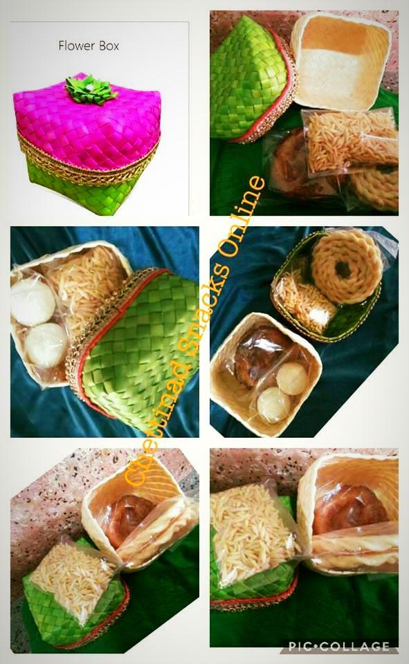 Palm leaf Gift box- Sweets and Savories